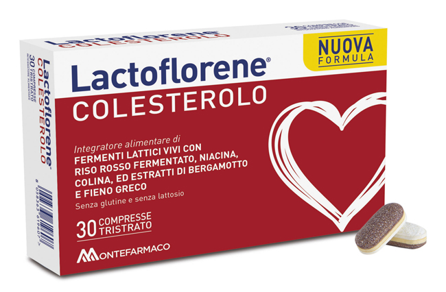 LACTOFLORENE COLESTEROLO TRISTRATO 30 COMPRESSE - famajoy.it