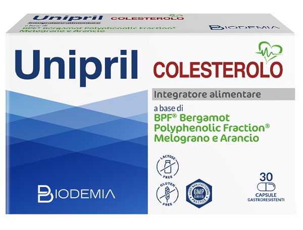 UNIPRIL COLESTEROLO 30 CAPSULE GASTRORESISTENTI - famajoy.it
