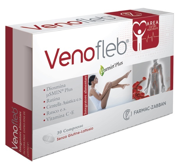 VENOFLEB 30 COMPRESSE SENZA GLUTINE SENZA LATTOSIO - famajoy.it