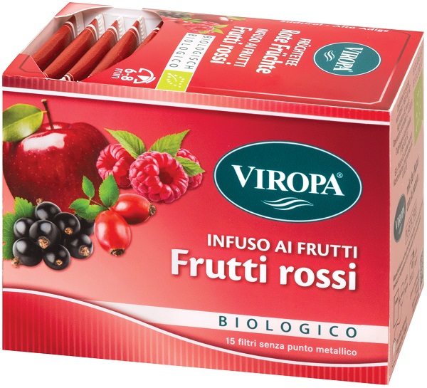 VIROPA FRUTTI ROSSI BIO 15 BUSTINE - famajoy.it