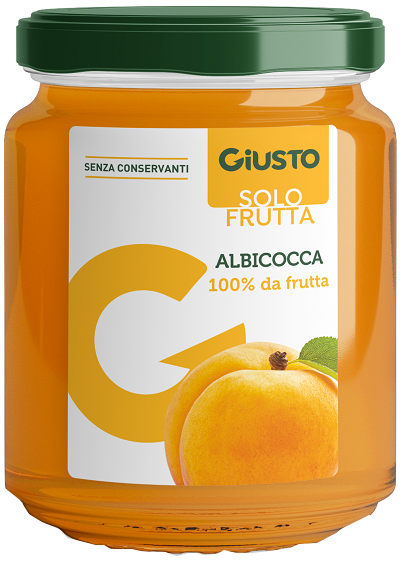 GIUSTO SOLO FRUTTA MARMELLATA ALBICOCCHE 284 G - famajoy.it
