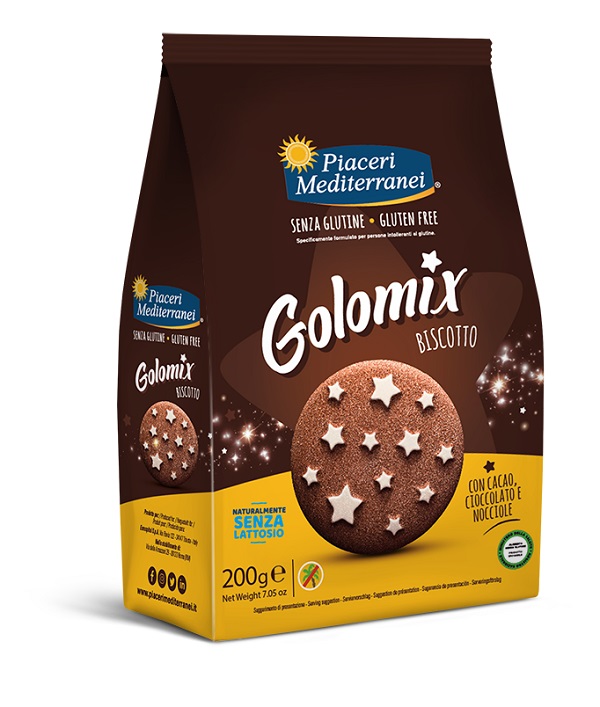 PIACERI MEDITERRANEI GOLOMIX BISCOTTO 200 G - famajoy.it