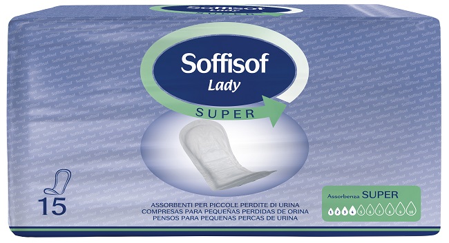 PANNOLONE PER INCONTINENZA SOFFISOF LADY CLASSIC SUPER 15 PEZZI - famajoy.it