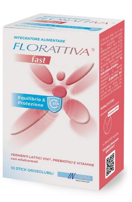 FLORATTIVA FAST 10 STICK OROSOLUBILI - famajoy.it