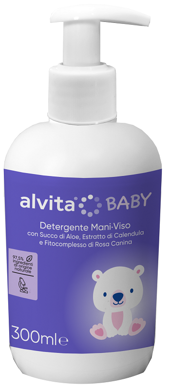ALVITA BABY DETERGENTE MANI-VISO 300 ML - famajoy.it