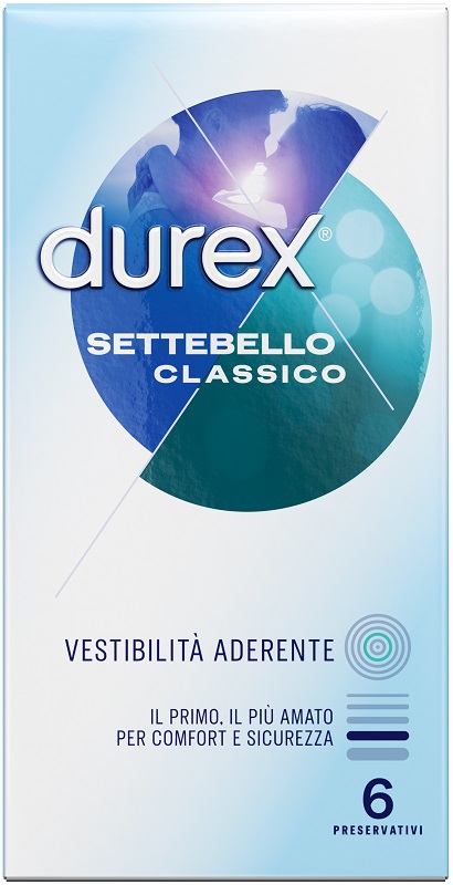 PROFILATTICO DUREX SETTEBELLO CLASSICO 6 PEZZI - famajoy.it