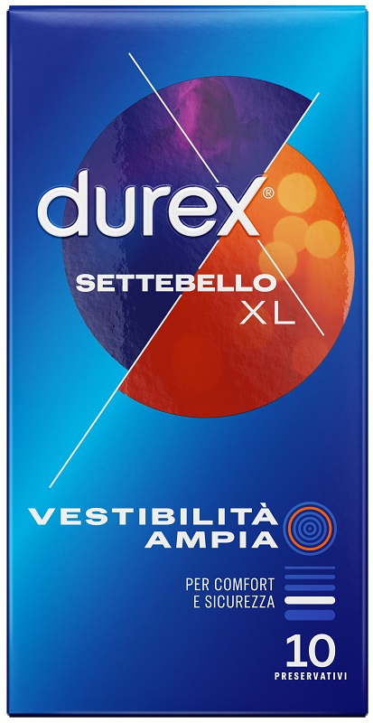 PROFILATTICO DUREX SETTEBELLO EXTRALARGE 10 PEZZI - famajoy.it