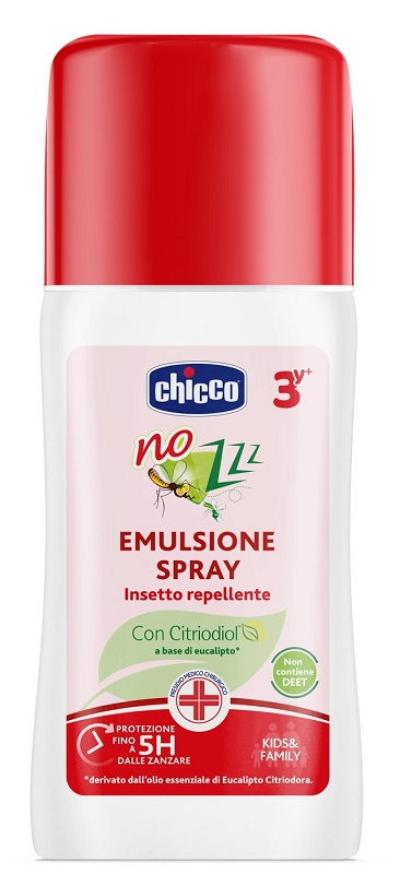 CHICCO ZANZA SPRAY INSETTOREPELLENTE 3Y 100 ML - famajoy.it