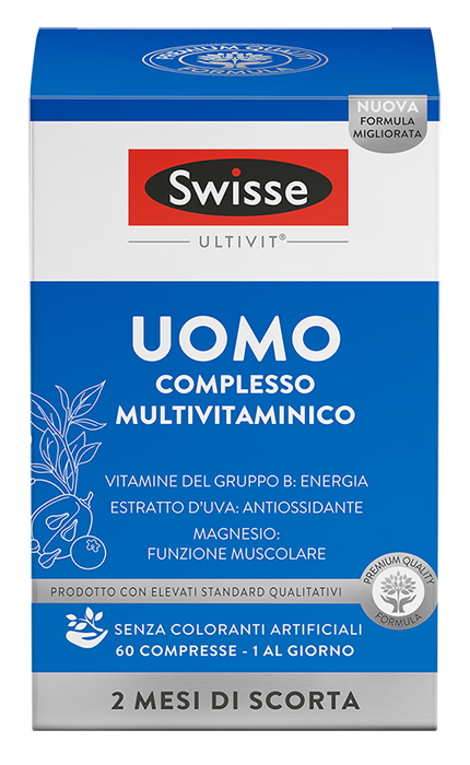SWISSE MULTIVIT UOMO 60 COMPRESSE - famajoy.it