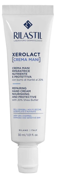 RILASTIL XEROLACT CREMA MANI NUTRIENTE E PROTETTIVA NUOVA FORMULA 30 ML - famajoy.it