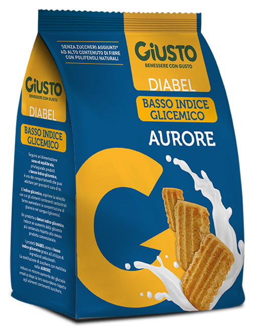GIUSTO DIABEL BISCOTTO AURORE 150 G - famajoy.it