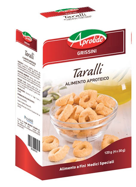 APROTIDE GRISSINI TARALLI 4 PEZZI DA 30 G - famajoy.it
