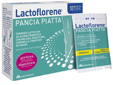 LACTOFLORENE PANCIA PIATTA 10 BUSTINE - famajoy.it