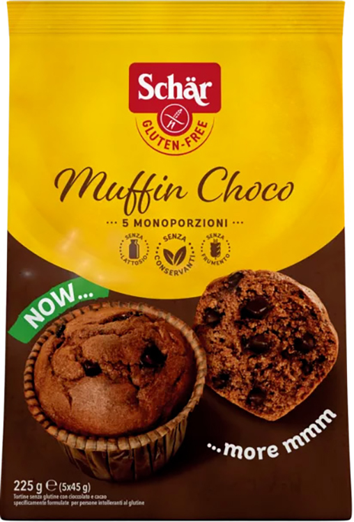 SCHAR MUFFIN CHOCO 225 G - famajoy.it