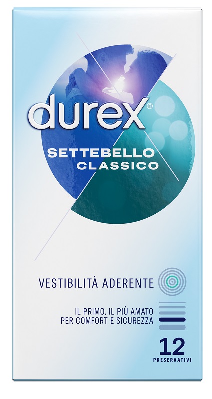 PROFILATTICO DUREX SETTEBELLO CLASSICO 12 PEZZI - famajoy.it