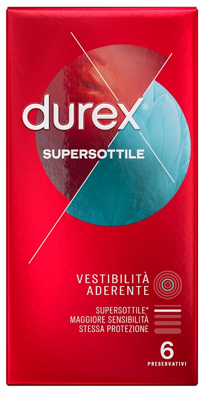PROFILATTICO DUREX SUPERSOTTILE CLOSE FIT 6 PEZZI - famajoy.it