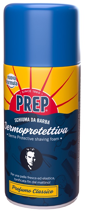 PREP SCHIUMA BARBA DERMOPROTETTIVA PROFUMO CLASSICO 300 ML - famajoy.it