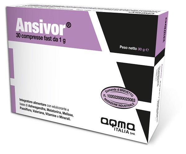 ANSIVOR 30 COMPRESSE FAST - famajoy.it